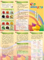 海報 蔬果彩虹579 健康飲食改造運動