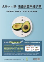 海報 18.食物六大類-油脂與堅果種子類